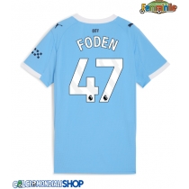 Maglie da calcio Manchester City Phil Foden #47 Prima Maglia Femminile 2025-26 Manica Corta